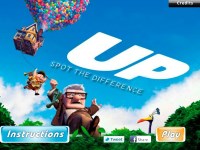 Игра Найди отличия на кадрах из мультфильма Вверх Игра Найди отличия на кадрах из мультфильма Вверх