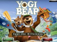 Игра Найди отличия мишка Йоги Игра Найди отличия мишка Йоги